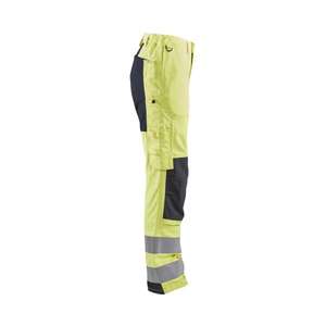 BLAKLADER - 719115123389C48 Pantalones multinorm inherentes para mujer elásticos Amarillo/Azul marino ROPA DE TRABAJO RESISTENTE A LLAMAS - Product Image 4