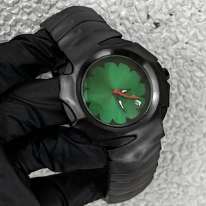 Nuovo Orologio da <span class=keywords><strong>Uomo</strong></span> al Quarzo Satinato dal Design Fantastico Y2K, a Forma di Lama Speciale, Creativo e di Personalità Retrò - Product Image 2