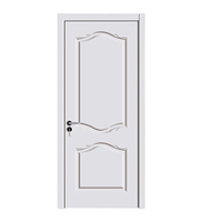 Pintu Masuk Interior Ayun Kayu Solid dan PVC Gaya Modern Kustom dengan Permukaan Finishing Garansi 3 Tahun untuk Gedung Perkantoran