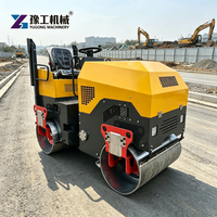 Compacteur routier de 3 tonnes avec composants hydrauliques de haute qualité pour une durabilité accrue