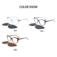 Lunettes pour femmes, monture complète œil de chat, monture TR, verres PC, vente en gros, livraison rapide du fabricant