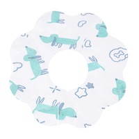 Bavoir pour enfants motif chien mignon, sans lavage, imperméable et anti-taches, bavoir spécifique pour l'alimentation