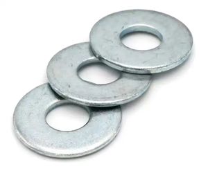 Prix usine DIN125/DIN126 Acier au carbone galvanisé M6 M8 M10 M12 M16 M20 M24 M27 M30 Rondelles plates et rondes en titane - Product Image 2