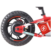 Vélo Électrique 36 V 5 Ah, Pédale 12 Pouces, Trottinette Électrique pour Enfants de 3 à 8 Ans, Bicyclette d'Équilibre pour Enfants