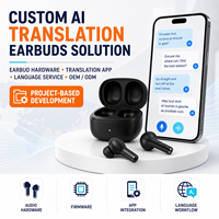 Custom AI Translation Earbuds OEM ODM Hardware Software Integration Solution