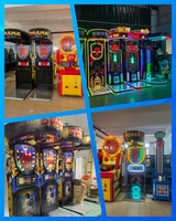 Machine de rédemption de prix en métal à monnayeur électronique LIFUN pour jeux de basketball de rue et de boxe, 1 à 6 joueurs, 110-240V