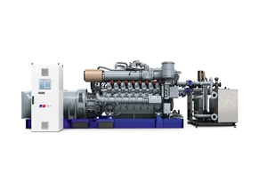 2028 kw 2535 kva 16-zylinder superleiser generator wasserkühlung schalldichtes naturgas-generator-set - Product Image 5