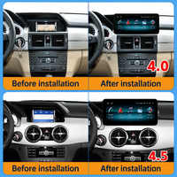 Estéreo para Auto Android 14 de 10.25"/12.3" para Benz GLK X204 NTG4.0/4.5, 8+128GB, CarPlay/Android Auto Inalámbrico, GPS