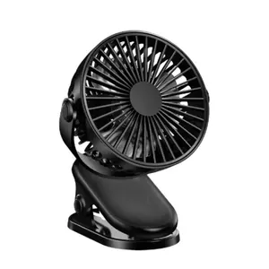 Nieuwe Stijl Clip Mini Fan Usb Opladen Mini Grote Wind Stille Desktop Draagbare Outdoor Desktop Elektrische Ventilator Met 720 Graden Mini Fan