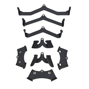Juego de 5 y 8 piezas de asas traseras de plástico para máquinas de poleas altas/bajas, barras de dominadas y poleas de tracción - Equipo de fitness - Product Image 1