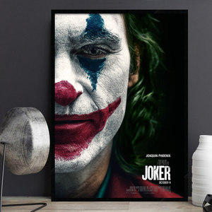 Arte Mural <span class=keywords><strong>de</strong></span> Payaso Oscuro Retro, Estilo Industrial, para Bar, Pub, Cuarto <span class=keywords><strong>de</strong></span> Hombre, Decoración Enmarcada, Póster <span class=keywords><strong>de</strong></span> Personaje <span class=keywords><strong>de</strong></span> Arte Pop Moderno - Product Image 1