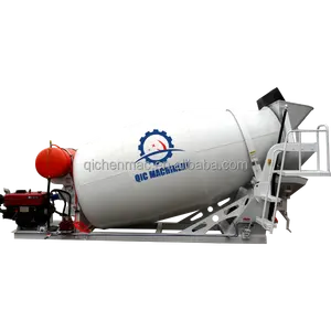 New Style 4 Cubic Meter Self Loading Concrete Mixer Truck 4 cubic meters concrete mixer truck