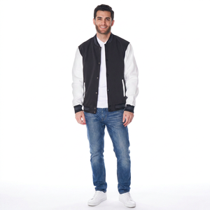 Novedades 2026 FINER THREADS Chaqueta de Invierno para Hombre, Cuello Alto Transpirable, Cierre de Botones Cubiertos, Exterior de Lana/Poliéster - Product Image 1