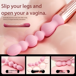 Ensemble de perles anales et vibrateurs pour femmes - Jouets sexuels pour adultes, entraînement anal, <span class=keywords><strong>massage</strong></span> et expansion - Product Image 4