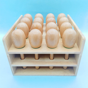 Juguete de Percusión Orff al por Mayor, Sonajero Sensorial, Agitador con Forma de Huevo para Entrenamiento de Agarre y Desarrollo Auditivo - Product Image 3
