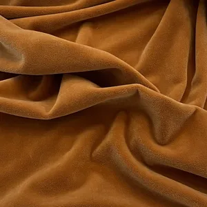 Multicolor 100 Poliéster veludo tecido super macio tecido de veludo para pijamas para mulheres set