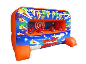 Shooter-Juego de disparo inflable para fiesta de carnaval, patio, nerfwall, galería de tiro - Product Image 2