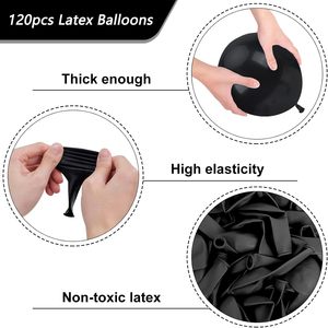 Large 12-Inch Latex Punch <b>Balloons</b>-Eco-Friendly Assorted Colors for Back to School Christmas & Birthday Parties Party Favors - Product Image 3