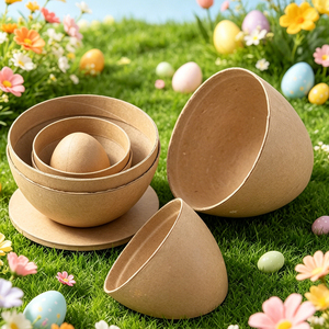 Œufs en papier biodégradables, petits cadeaux, <span class=keywords><strong>bricolage</strong></span>, personnalisables, non finis, décorations <span class=keywords><strong>de</strong></span> Pâques, jouets, œufs en papier creux, kits <span class=keywords><strong>de</strong></span> <span class=keywords><strong>bricolage</strong></span> - Product Image 4