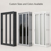 Porte coulissante double vitrage en aluminium de style allemand personnalisée 3070 x 1950 avec moustiquaire en fibre de verre pour villa moderne