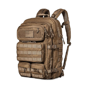 Sac à dos tactique robuste <span class=keywords><strong>Coyote</strong></span> Tan <span class=keywords><strong>45L</strong></span> grande capacité, sac Molle, fermeture éclair étanche, sac d'assaut 3 jours, camping, chasse - Product Image 5