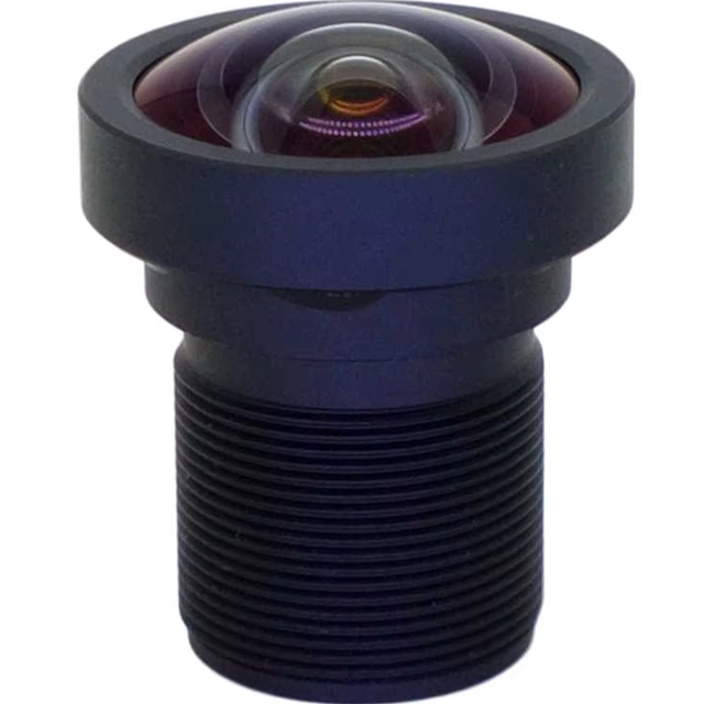 4K M12 No Distortion Lens 2.1mm 1/2.7 for AHD IP Camera Action CCTV with IR Filter 650nm