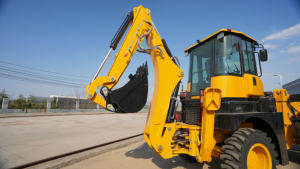 Tobeter Pala Gommata da <span class=keywords><strong>8</strong></span> Tonnellate con Retroescavatore e Motore Diesel, Garanzia di 1 Anno - Piccola Scavatrice da Giardino - Product Image 2