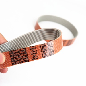 Correa en V <span class=keywords><strong>MEGAD</strong></span> YNE Shunling Tiandi Ren Wilton para Rebanadora Industrial de Carne, Material PU Importado, Correa Multi-V TB2 - Product Image 2