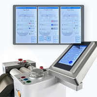 Broyeur à trois rouleaux MTR-50EP, broyeur de dispersion de précision pour laboratoire, équipement en acier inoxydable avec écran tactile
