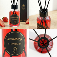 Nouveau modèle de diffuseur d'air à bâtonnets parfumés aux fraises, écologique et rafraîchissant, pour hôtel
