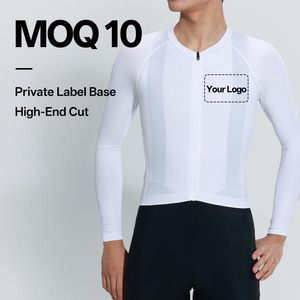 Private label fabrikant van wielershirts, korte en lange mouwen, aangepaste logo-print, sjabloon, startmerk, racefiets shirt - Product Image 1