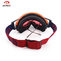 Lunettes de motocross en gros avec lentille PC détachable, monture TPU résistante aux chocs, compatibles Roll-Off pour importateurs d'équipements moto