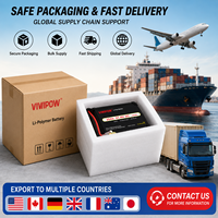 Baterai Drone OEM Viwipow 54000mAh 6S 23.7V 10C High Discharge UAV Semi-solid State dengan Konektor Khusus untuk Pertanian