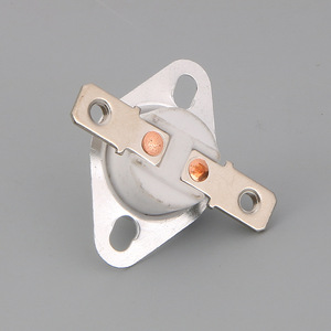 Termostato Redondo KSD301 con Base Plana de Cerámica, 250V 16A, para Cafetera, Hervidor Eléctrico, Iluminación de Escenario - Product Image 1