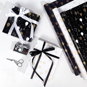 Wholesale 80g Coated <b>Birthday</b> <b>Paper</b> 43*1000cm Luxury Custom Gift <b>Wrapping</b> <b>Paper</b> for Packaging - Product Image 3