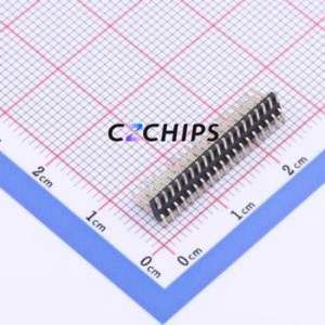 PZ127-2-19-S Pin Header SMD,P=1.27mm Connector ( Pin Structure: 2x19P )( Pitch: 1.27mm )( Row Spacing: 1.27mm ) - Product Image 2