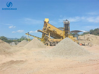 Machine broyeur de pierre avec mâchoires, broyeur de cône