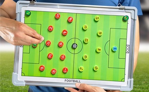 Magnetisches Fußball-Fußball-Basketball-Coaching-Board tragbares Zubehör Taktikbrett mit Marker-Stift-Rasierer - Product Image 6