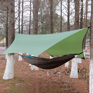 Bâche de pluie hexagonale pour Camping, 3 m, abri de pluie, hamac Portable, léger, imperméable, pour tente contre les mouches - Product Image 4