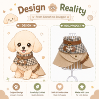 Vêtements pour chiens de compagnie à la mode en gros, tenue universelle douce et confortable pour toutes les saisons