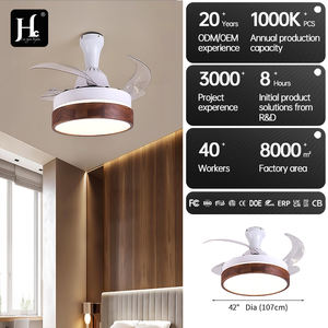 Lámpara de Techo con Ventilador LED de Diseño Moderno de 42 Pulgadas, Múltiples Colores, Decoración de Interiores para el Hogar, Lámpara de Techo con Ventilador para el Hogar - Product Image 5