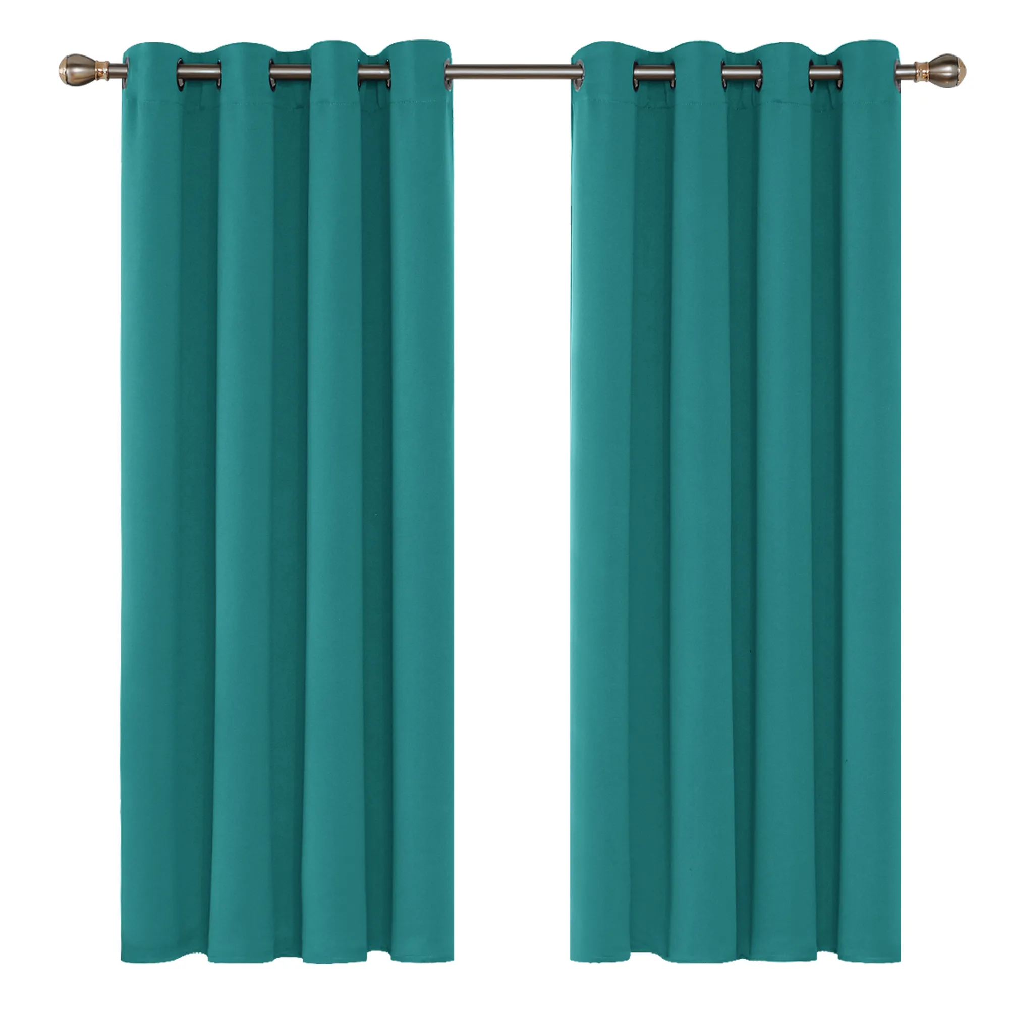 Benutzer definierte türkis farbene Farbe Fertige Verdunkelung vorhänge Vorhänge für das Wohnzimmer Vorhang Stoff Cortinas FENSTER VORHANG