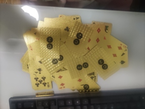 Barajas de Póker Personalizadas de Papel de 310 g/m², Pequeñas, de Lujo, Impresión Premium, Juego de Barajas Dobles Españolas de Lujo en Oferta - Product Image 5