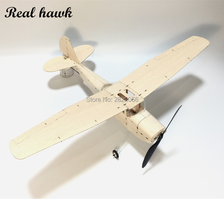 ミニRC飛行機 レーザーカット バルサ材 飛行機キット L-19 モデル構築