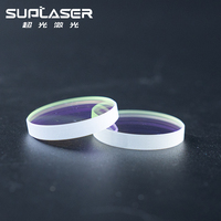 Lente Protectora de Fibra Láser de Alta Precisión D24.9 D27.9 D37mm 1064nm, Ventana Protectora Óptica para Cabezal de Corte Láser