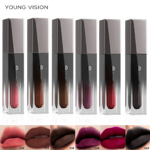 Young Vision Matte Velvet <b>Lip</b> Mud 6 Colors Liquid Soft Mist Lipstick for General Population - Product Image 1