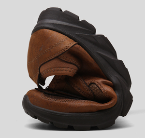 Mocassins pour hommes à semelle épaisse en PU, doux pour la peau, style décontracté, doublure en maille, tendance mode printemps-été - Product Image 5