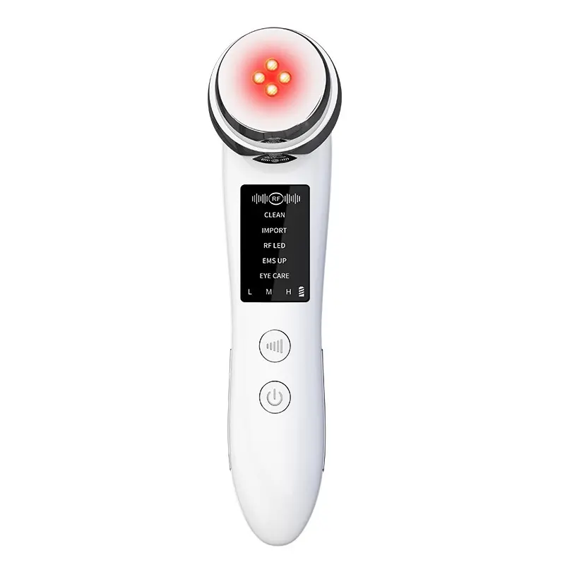 M83 Beauty Huidverzorgingsproducten Rood Blauw Licht Therapie Ems Vibratie Gezicht Massager Multifunctioneel Gezichtsschoonheidsapparaat