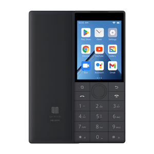 Téléphone mobile débloqué Qin 4G, téléphones mobiles intelligents à écran tactile F22 4G, 2+16 Go/3+32 Go, Android 11 version <span class=keywords><strong>Google</strong></span>, noir - Product Image 1