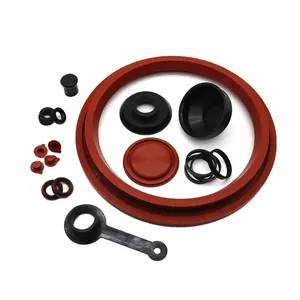 LongCheng Custom NBR Silicone and FKM EPDM Molded Rubber Parts Rubber Components Manufactured with Moulding Process